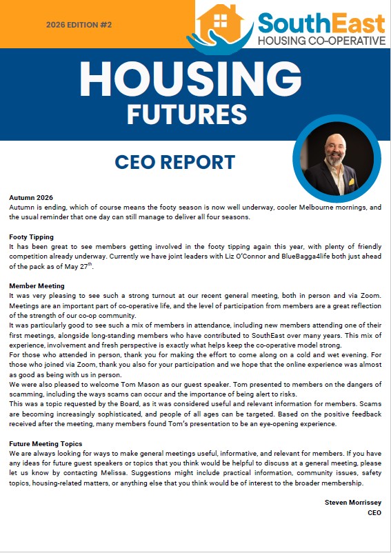Housing Futures 2026 – Edition 2 June